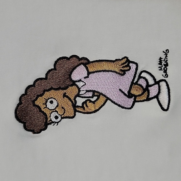 Levi's x The Simpsons janey bue ringer t-shirt in white - Picture 3 of 9